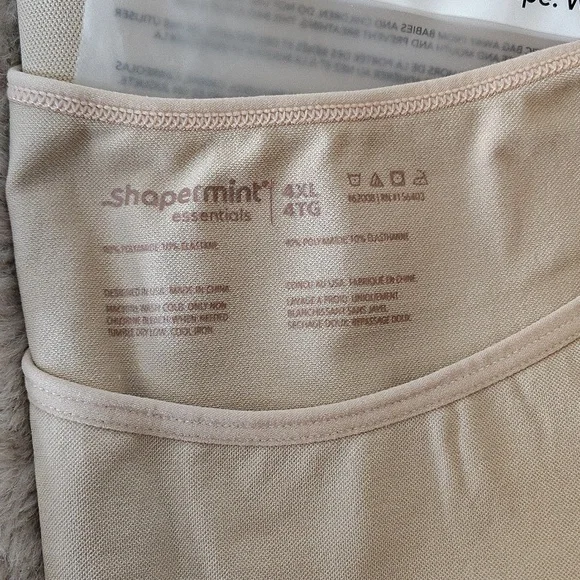 NWT, Shapermint Essentials Tan Cami, Plus Size - Picture 2 of 4